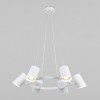 Подвесная люстра Eurosvet Splay 70147/6 белый фото 1 &mdash; Дзинь ля-ля