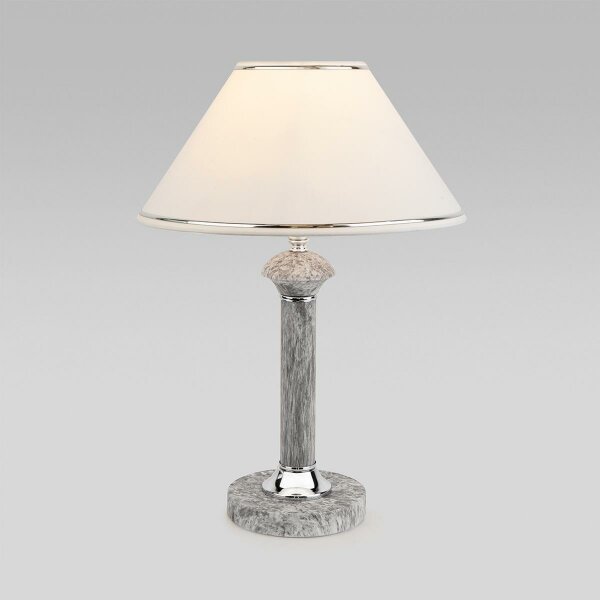 Настольная лампа Eurosvet Lorenzo 60019/1 мрамор — Дзинь ля-ля