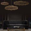 Подвесной светодиодный светильник Loft IT Cloud 10247/1500 Gold фото 5 — Дзинь ля-ля