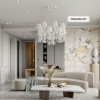 Подвесной светильник Crystal Lux Princess SP1 фото 6 &mdash; Дзинь ля-ля