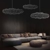Подвесной светодиодный светильник Loft IT Cloud 10247/1500 Silver фото 5 — Дзинь ля-ля