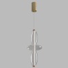 Подвесной светодиодный светильник Crystal Lux Quasar SP14W Led Transparent фото 5 &mdash; Дзинь ля-ля