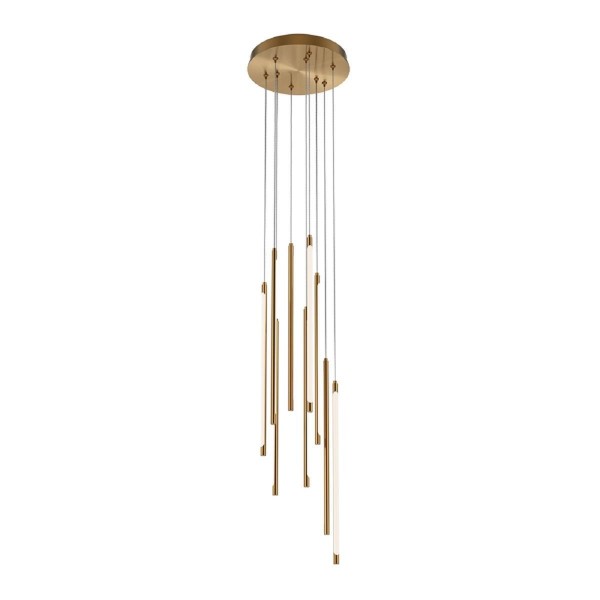 Подвесная светодиодная люстра Maytoni Light Stick MOD236PL-L54BS3K — Дзинь ля-ля