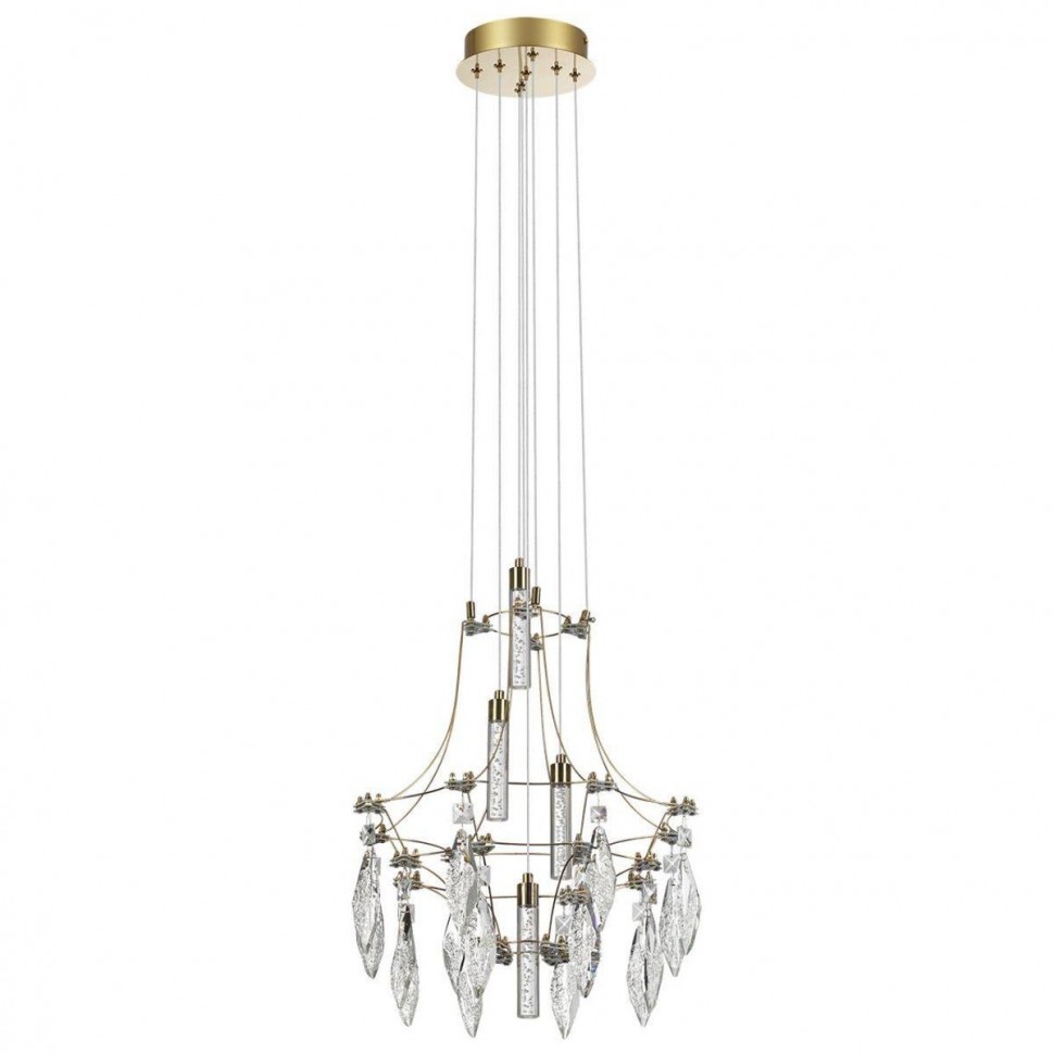 Подвесная светодиодная люстра Odeon Light Exclusive Classic Flamenco 7000/35L фото 1 &mdash; Дзинь ля-ля