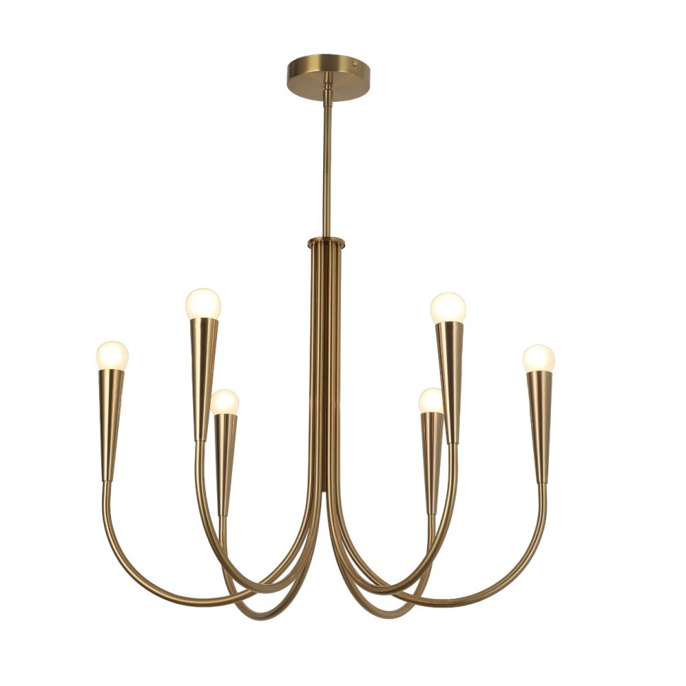 Люстра в стиле модерн G31220/6BRS Gerhort фото 1 — Дзинь ля-ля