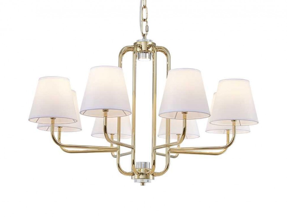 Люстра NEWPORT 4648/С gold фото 1 &mdash; Дзинь ля-ля