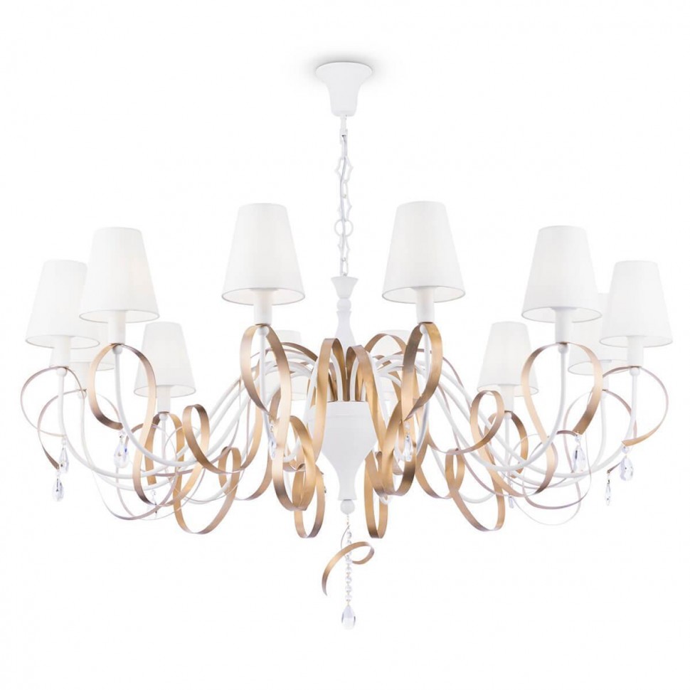 Подвесная люстра Maytoni Intreccio ARM010-12-W фото 1 &mdash; Дзинь ля-ля