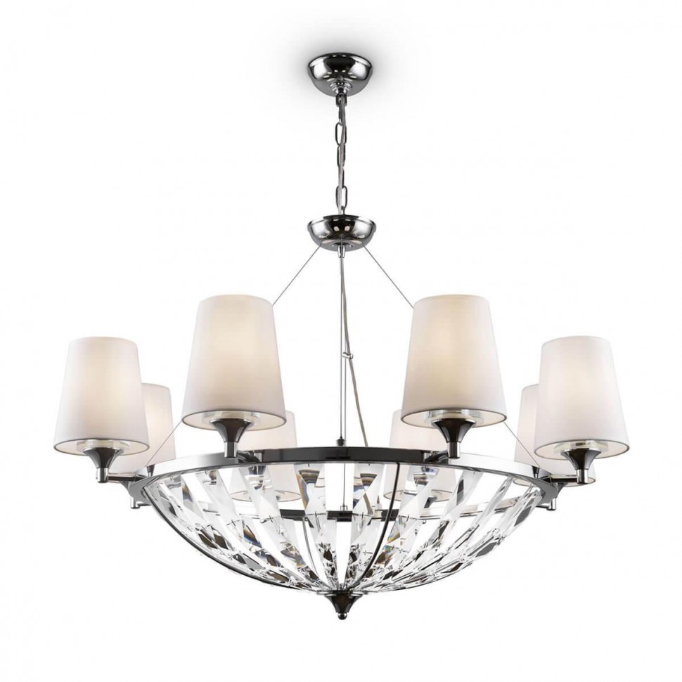 Подвесная люстра Maytoni Pantheon H021PL-08CH фото 1 — Дзинь ля-ля