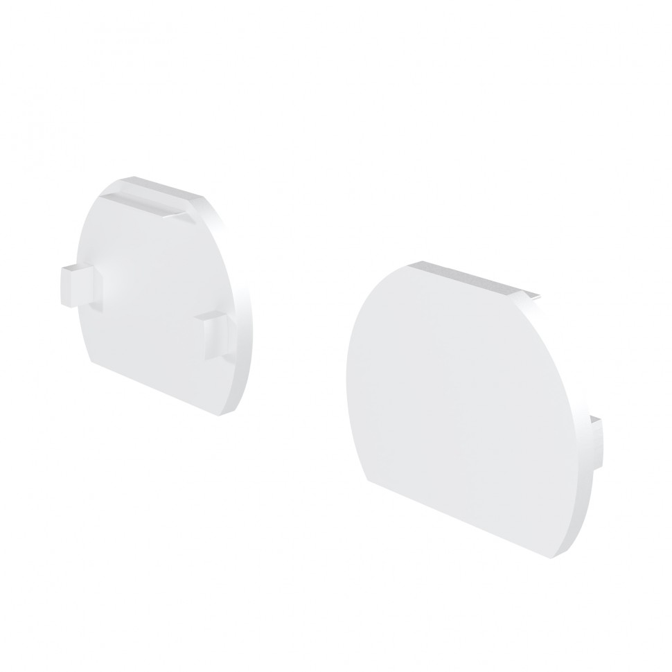 Заглушки для круглого низкопрофильного шинопровода Exility 2шт Maytoni TRAM034EC-R-41W фото 1 — Дзинь ля-ля