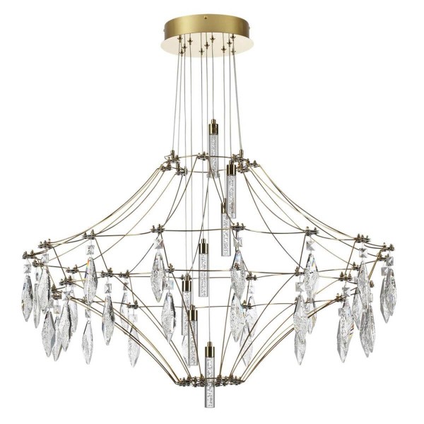 Подвесная светодиодная люстра Odeon Light Exclusive Classic Flamenco 7000/51CL &mdash; Дзинь ля-ля