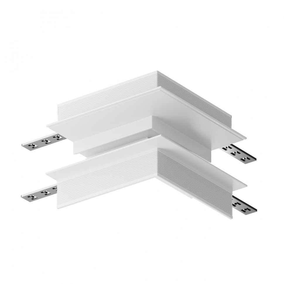 Коннектор угловой внешний Gravity встраиваемый белый Maytoni TRX010OCL-22W фото 1 — Дзинь ля-ля