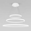 Подвесной светодиодный светильник Eurosvet Collars 90264/3 белый фото 8 &mdash; Дзинь ля-ля