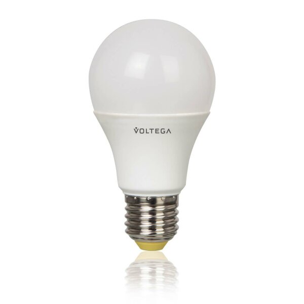 Лампа светодиодная Voltega E27 8.5W 2800К груша матовая VG4-A2E27warm8W 5753 — Дзинь ля-ля
