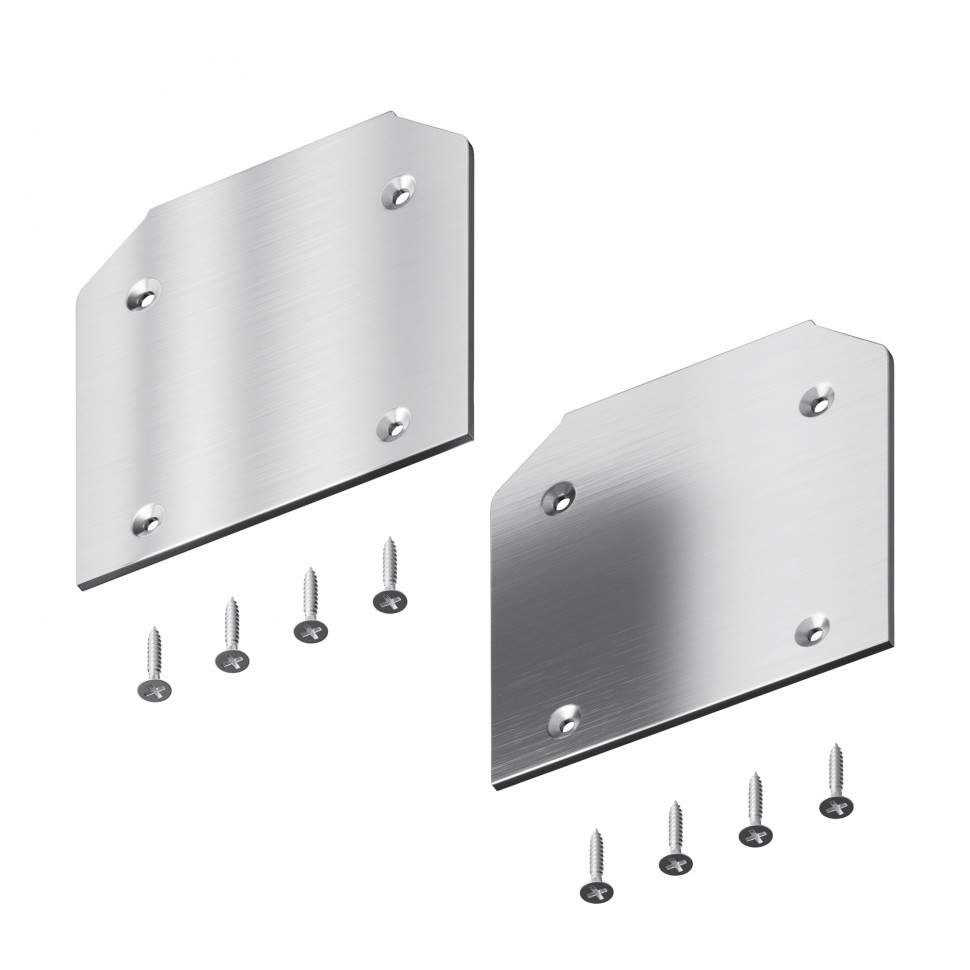 Заглушка торцевая к профилю, 2шт Maytoni TRA010MPEC-21S фото 1 — Дзинь ля-ля