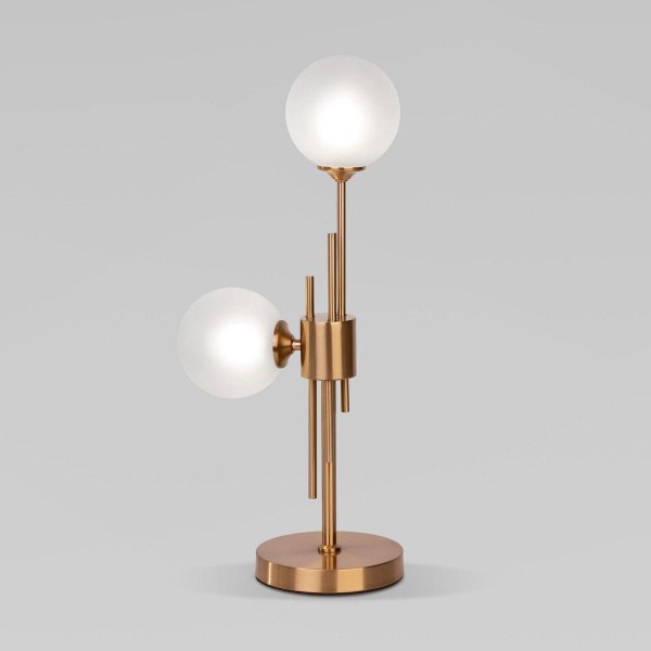 Настольная лампа Eurosvet Volver 01383/2 латунь &mdash; Дзинь ля-ля