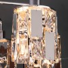 Потолочная люстра Eurosvet 10101/5 хром/прозрачный хрусталь Strotskis фото 4 &mdash; Дзинь ля-ля