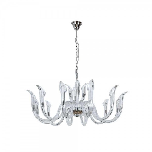 Подвесная люстра Newport 3654+12/C nickel М0070040 &mdash; Дзинь ля-ля