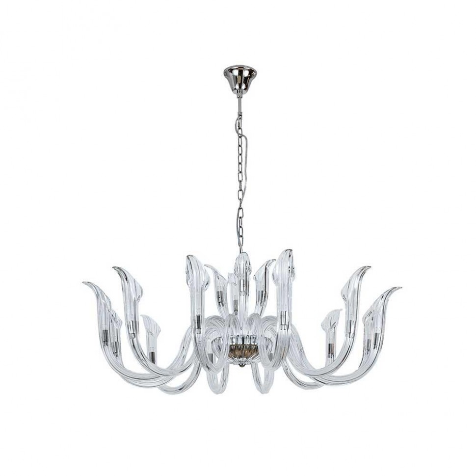 Подвесная люстра Newport 3654+12/C nickel М0070040 фото 1 &mdash; Дзинь ля-ля