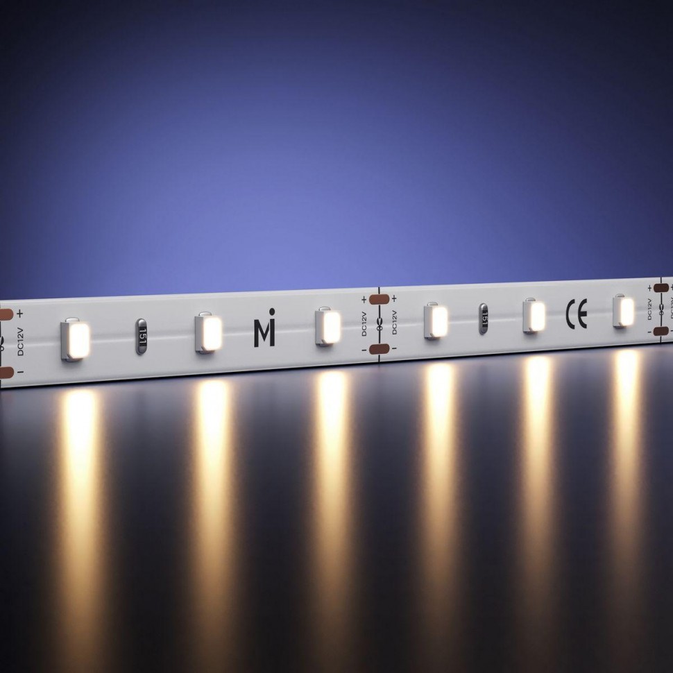 Светодиодная лента Maytoni 7,2W/m 60LED/m 2835SMD теплый белый 5M 201017 фото 1 — Дзинь ля-ля