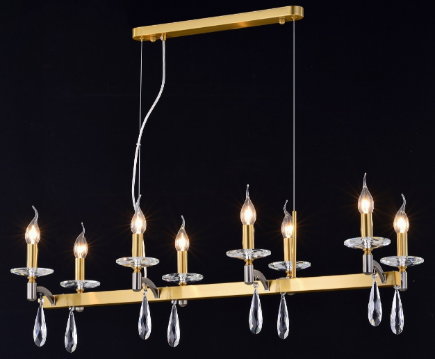 Потолочная люстра Gh21t148/8L ASL+BRS+CL Gerhort фото 1 — Дзинь ля-ля