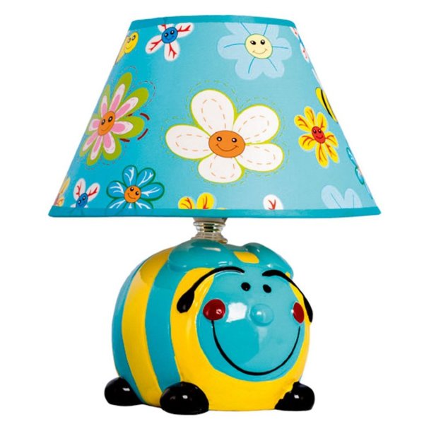Настольная лампа детская D1-15 Blue E14х1 — Дзинь ля-ля
