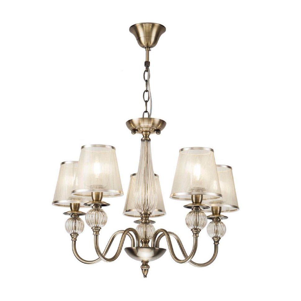 Подвесная люстра Freya Inessa FR2685PL-05BZ фото 1 — Дзинь ля-ля