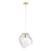 Подвесной светильник Crystal Lux NUESTRO SP1 GOLD/TRANSPARENT фото 1 &mdash; Дзинь ля-ля