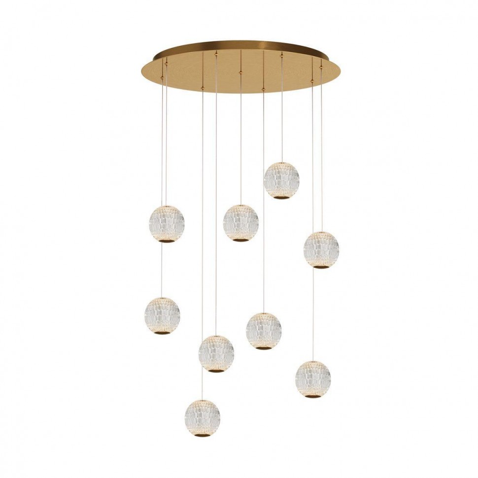 Подвесная светодиодная люстра Maytoni Sapphire MOD293PL-L56BS3K фото 1 — Дзинь ля-ля