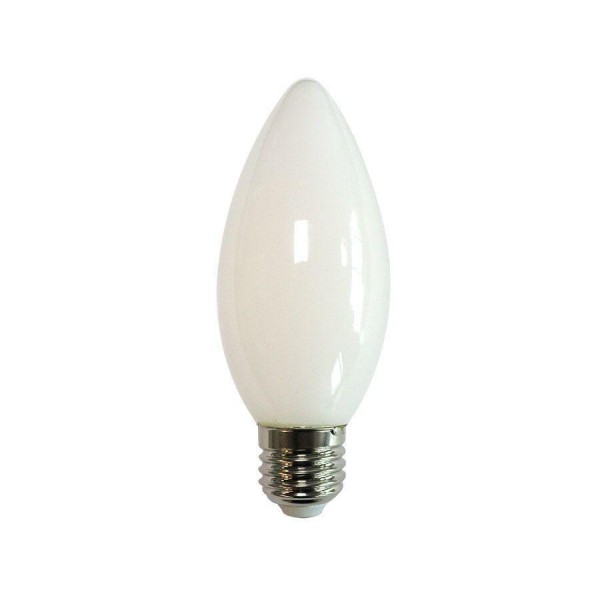 Лампа светодиодная филаментная Volpe E27 6W 3000K матовая LED-C35-6W/3000K/E27/FR/SLF UL-00008320 — Дзинь ля-ля