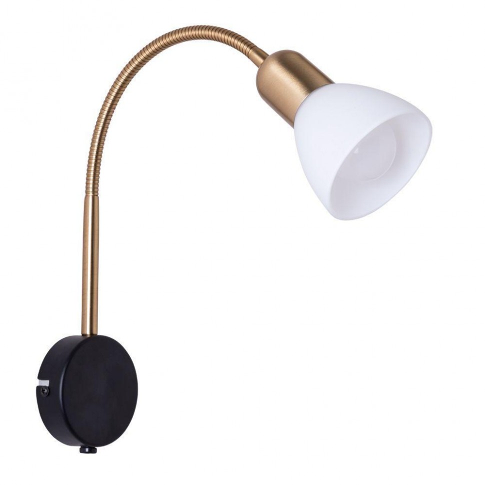 Бра Arte Lamp Falena A3116AP-1BK фото 1 — Дзинь ля-ля