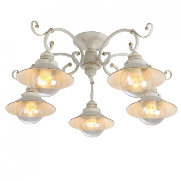 Потолочная люстра Arte Lamp 7 A4577PL-5WG — Дзинь ля-ля