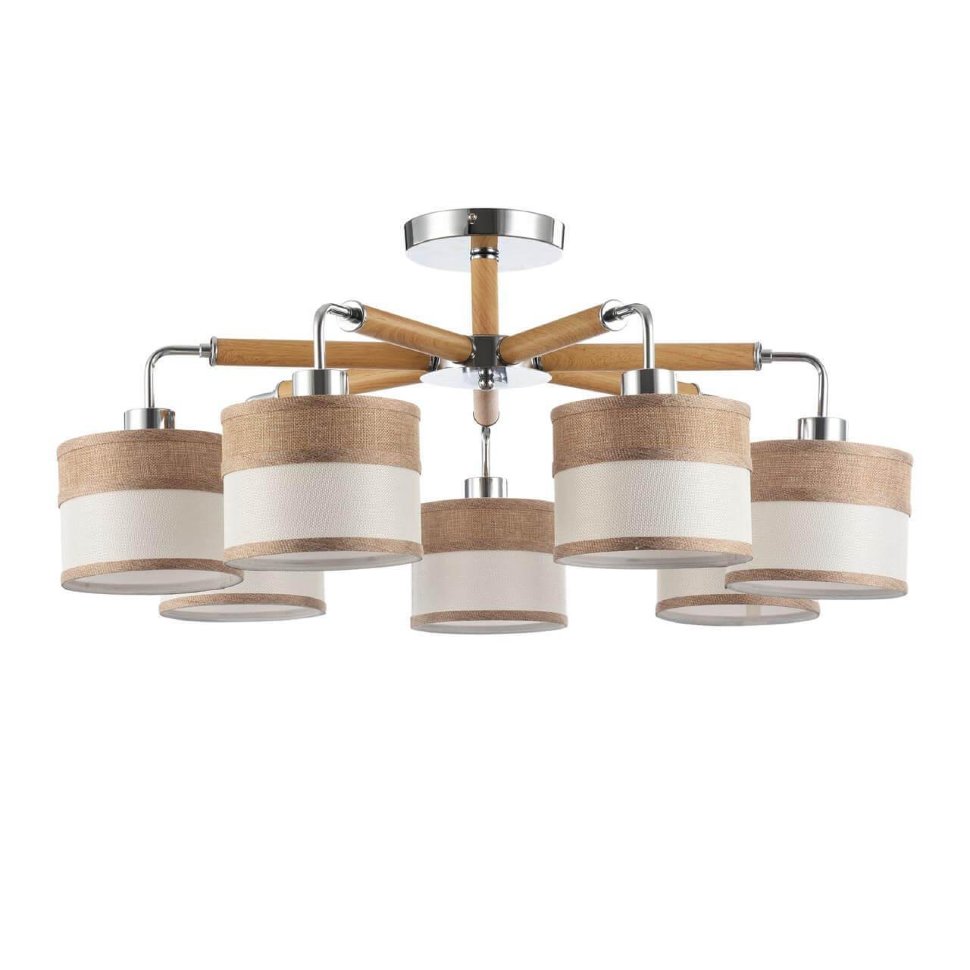 Потолочная люстра Freya Helen FR5329-PL-07-CH фото 1 &mdash; Дзинь ля-ля