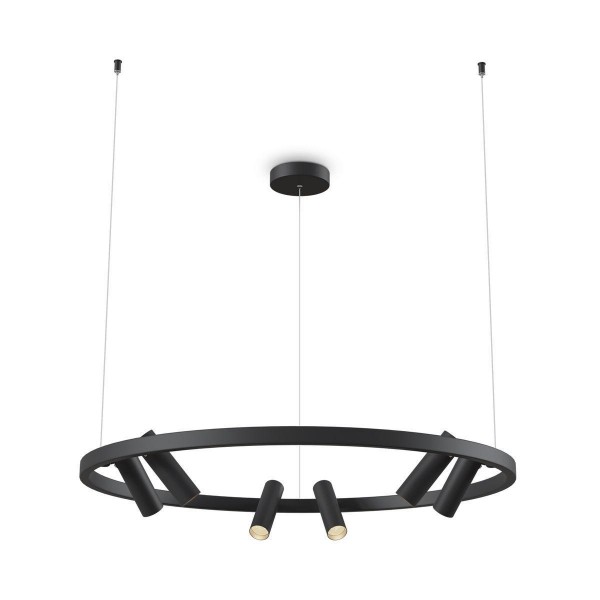 Подвесная светодиодная люстра Maytoni Satellite MOD102PL-L42BK — Дзинь ля-ля