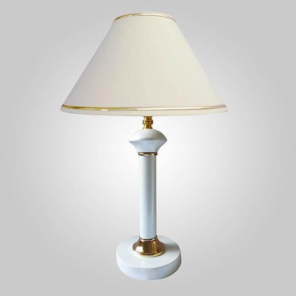 Настольная лампа Eurosvet 60019/1 глянцевый белый — Дзинь ля-ля