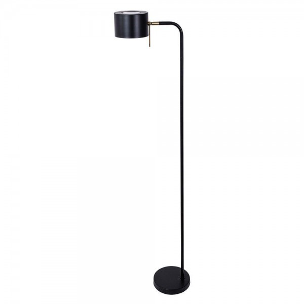 Торшер Arte Lamp Sebastian A7051PN-1BK &mdash; Дзинь ля-ля