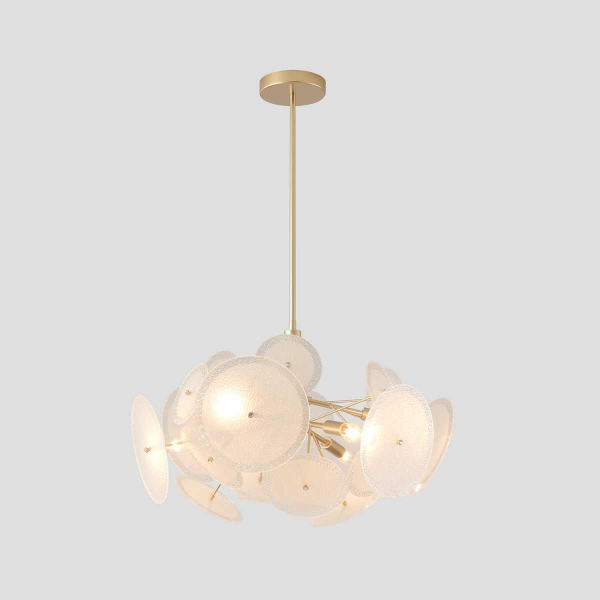 Люстра Crystal Lux DANDELION SP6 GOLD &mdash; Дзинь ля-ля