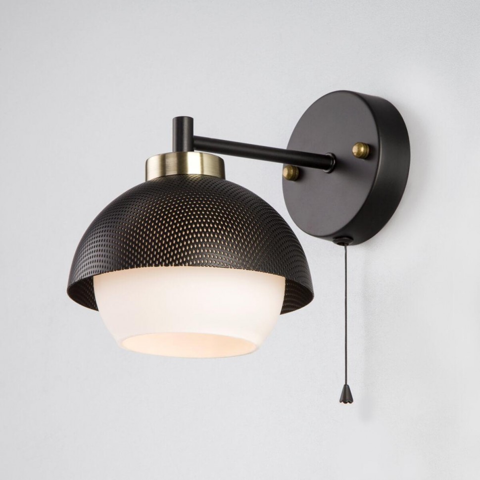 Бра Eurosvet 70106/1 черный фото 1 &mdash; Дзинь ля-ля