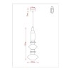Подвесной светодиодный светильник Arte Lamp Fiorato A2442SP-16PB фото 2 &mdash; Дзинь ля-ля
