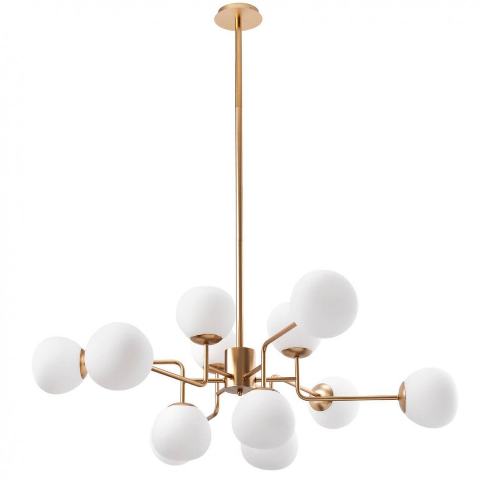 Подвесная люстра Maytoni Erich MOD221-PL-12-G фото 1 — Дзинь ля-ля