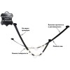 Подвесной светодиодный светильник Crystal Lux Bosque SP7 L3000 Black/Transparent фото 8 &mdash; Дзинь ля-ля