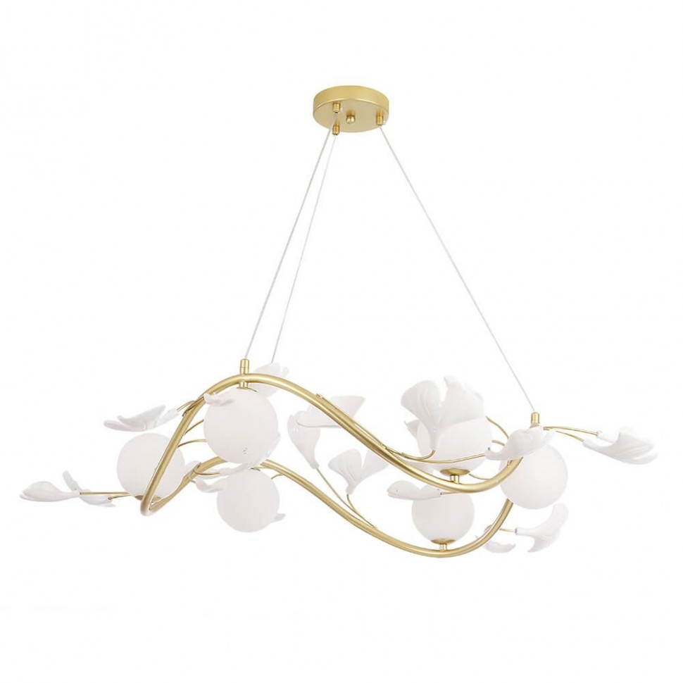 Подвесная люстра Crystal Lux Colibri SP6 Gold фото 1 &mdash; Дзинь ля-ля