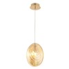 Подвесной светильник Crystal Lux Mar SP1 Amber фото 4 &mdash; Дзинь ля-ля