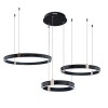 Подвесной светодиодный светильник Arte Lamp Shine A2222SP-3BK фото 1 &mdash; Дзинь ля-ля