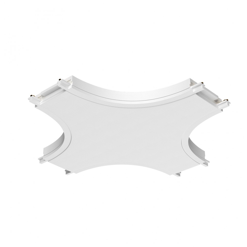 Коннектор питания X-образный Radity белый Maytoni TRA084CX-11W 1 фото 1 — Дзинь ля-ля