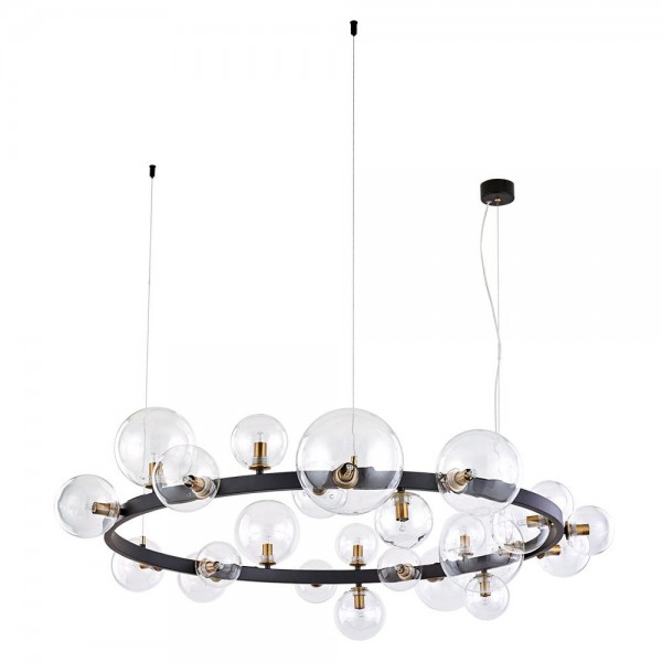 Подвесная люстра Arte Lamp Vincent A7790SP-24BK &mdash; Дзинь ля-ля