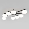 Потолочная люстра Eurosvet Opaline 70220/8 черный фото 1 &mdash; Дзинь ля-ля