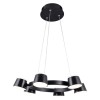 Подвесная светодиодная люстра G61237/6BK BK+WT Gerhort фото 2 — Дзинь ля-ля