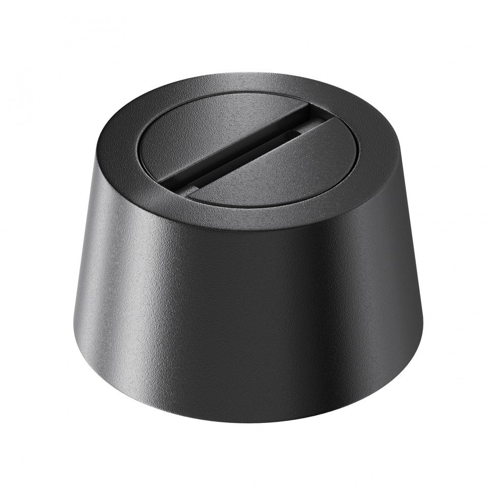 Чаша накладная Parity для двойного вывода ленты черная Maytoni TRA130CRDuo-B фото 1 &mdash; Дзинь ля-ля