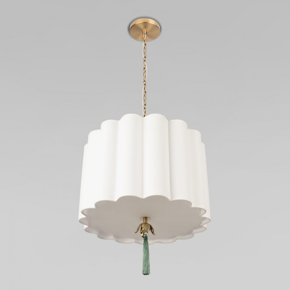 Подвесная люстра Loft IT Mellow 10306P Light linen фото 1 — Дзинь ля-ля