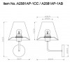 Бра Arte Lamp Elba A2581AP-1CC фото 4 — Дзинь ля-ля